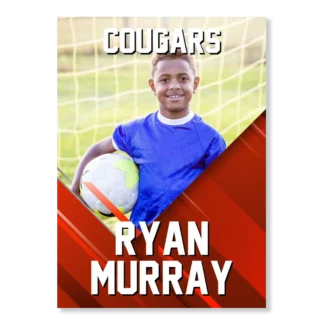 Soccer Card Template 11 - Modern